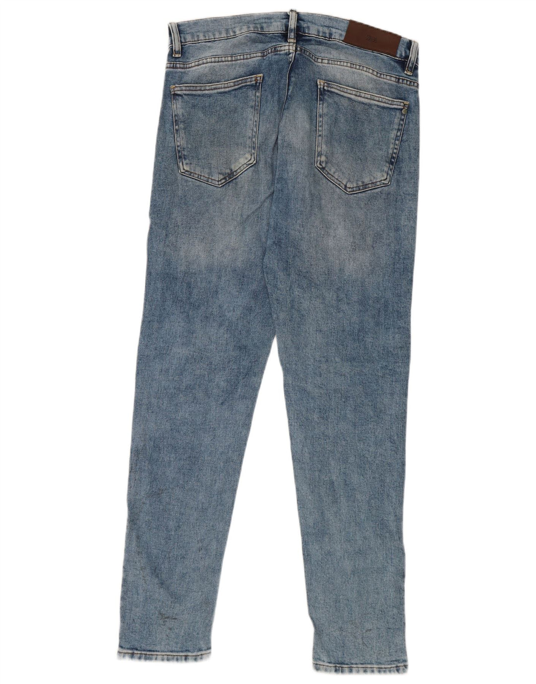 Męskie jeansy Zara Slim, rozmiar 42, duże, W32 L31, niebieskie