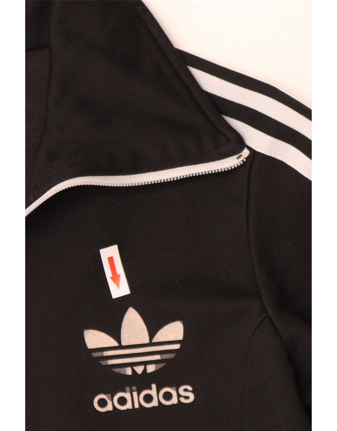 Damska bluza dresowa Adidas EU 34 XS Czarna bawełna