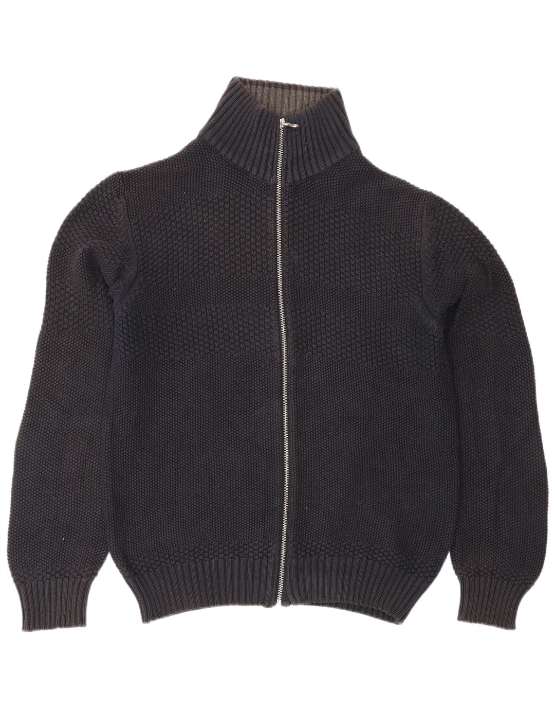 Męski sweter kardigan Jack & Jones, duży, czarny, bawełniany