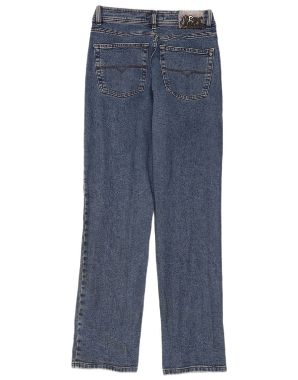 Męskie proste dżinsy Pierre Cardin W31 L34 Niebieskie bawełniane