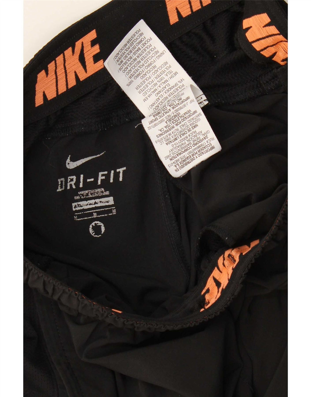 Męskie spodenki sportowe Nike Dri Fit, poliester w kolorze średniej czarnej kolorystyki