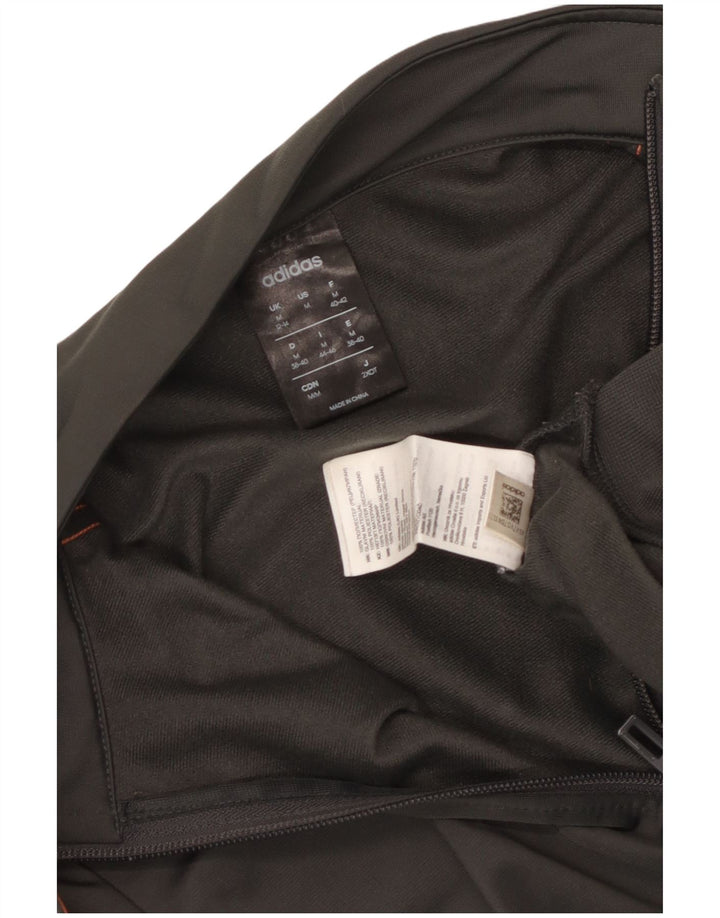 Damska bluza dresowa Adidas UK 12/14 Średni szary poliester