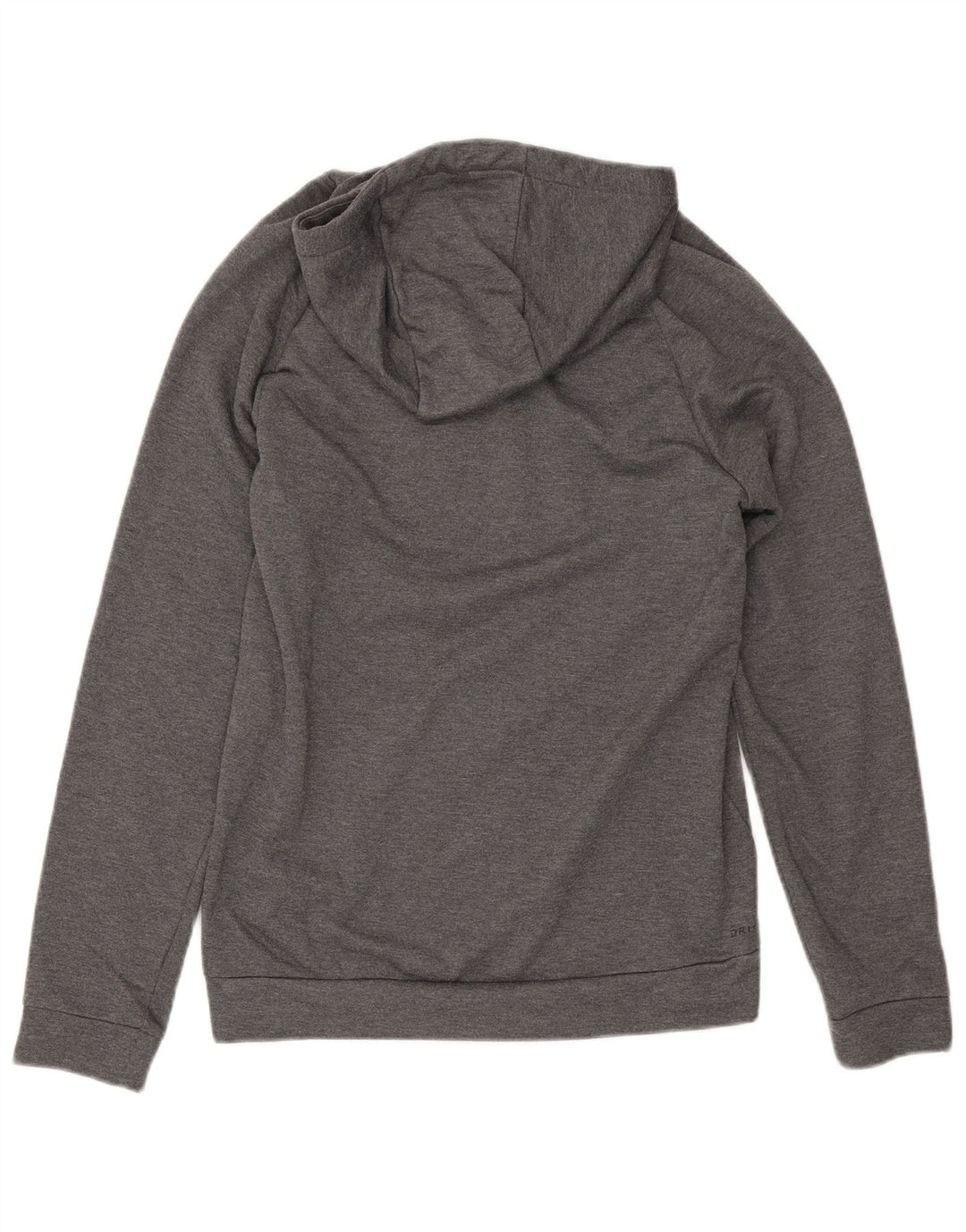 Męski sweter z kapturem Nike Dri Fit Graphic, mały, szary, poliestrowy