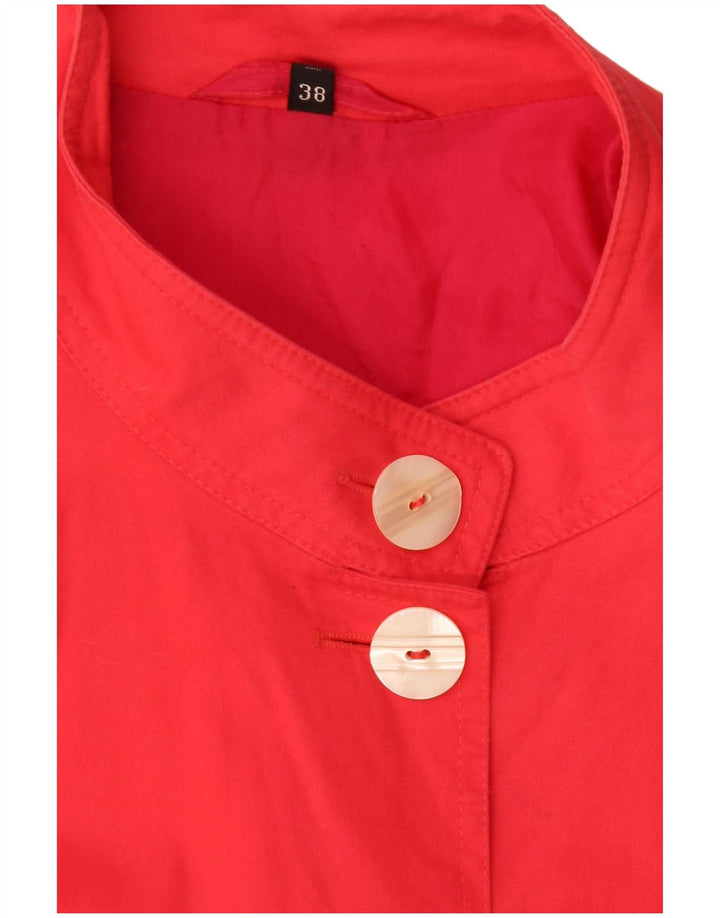 Vintage damska kurtka bomberka oversize EU 38, średnia czerwień