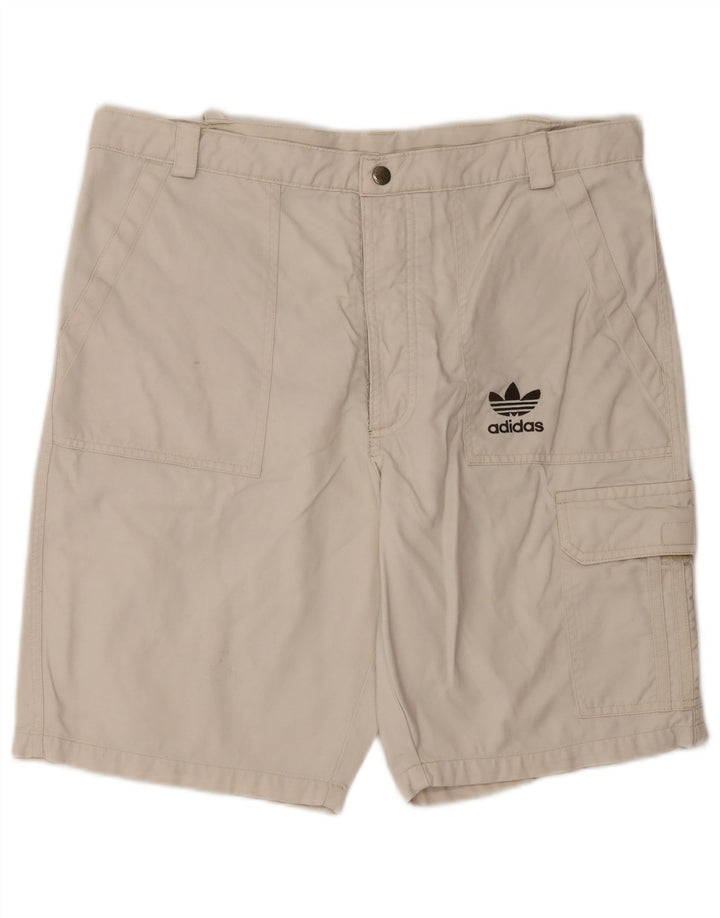 Spodenki Adidas Męskie Cargo Medium W32 Beżowa Bawełna