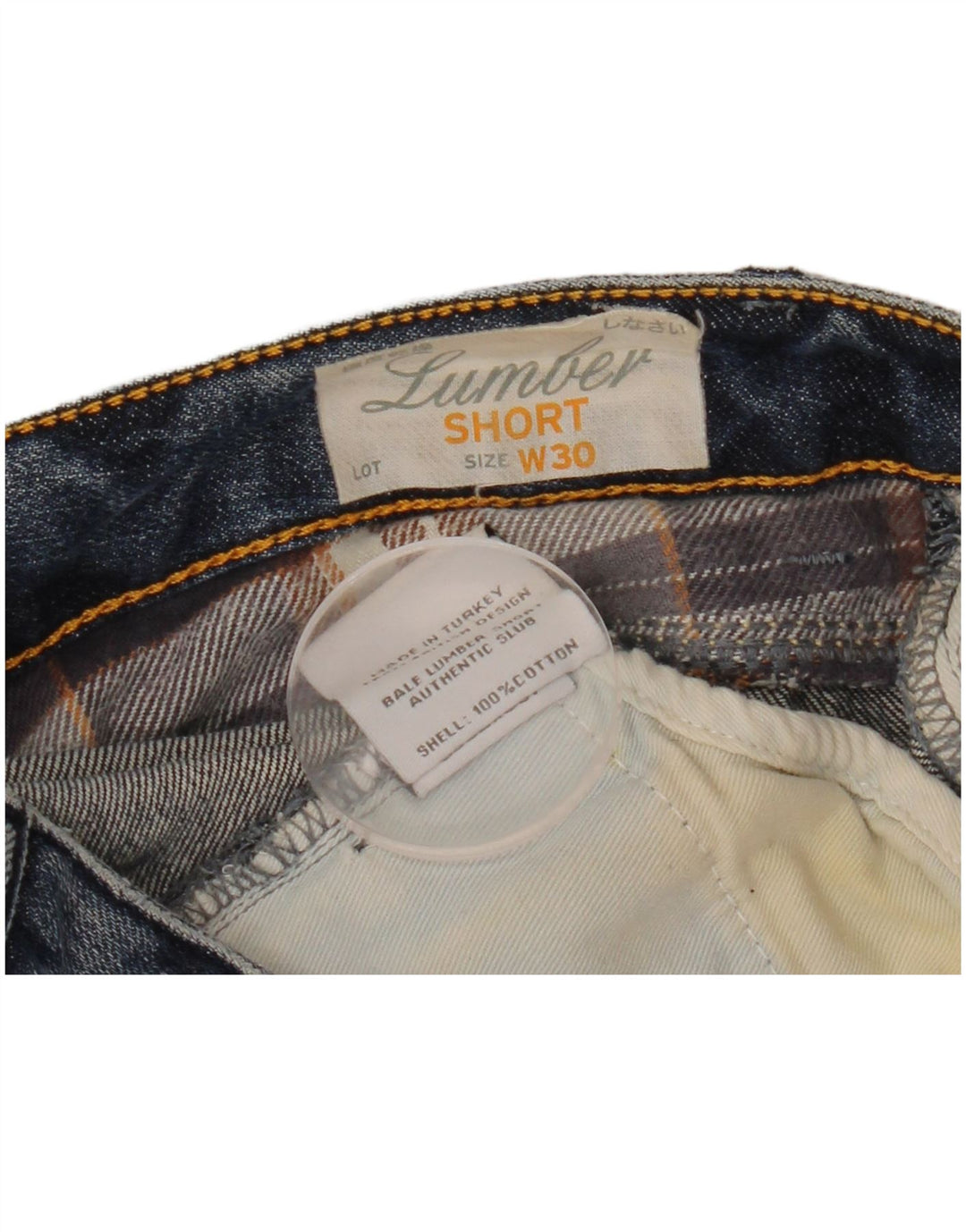 Damskie spodenki jeansowe SUPERDRY W30 w średnim kolorze, niebieskie