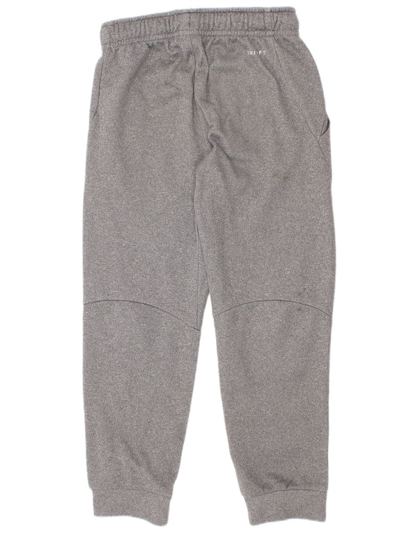 Chłopięce spodnie dresowe Nike Dri Fit Joggers 5-6 lat, średnioszare, nakrapiane