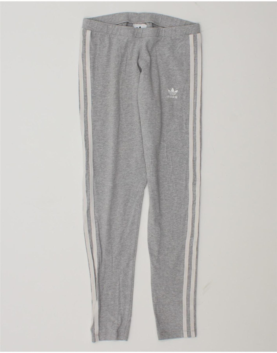 Legginsy Damskie Adidas UK 10 Małe Szare Bawełniane