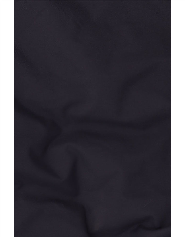 Męska kurtka wiatrówka Adidas z kapturem UK 38 Średni granatowy poliester