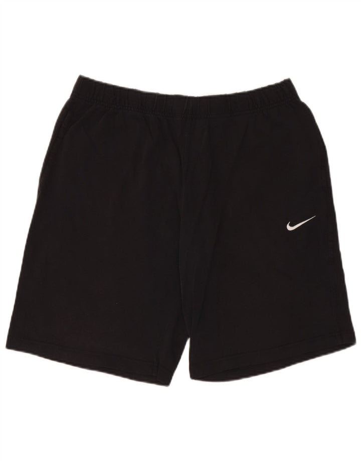Męskie spodenki sportowe Nike, duże, czarne, bawełniane