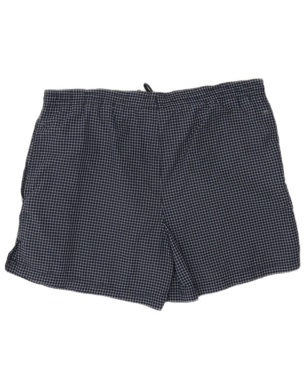 Męskie spodenki sportowe Umbro UK 30/32 Mały granatowy nylon w kratkę