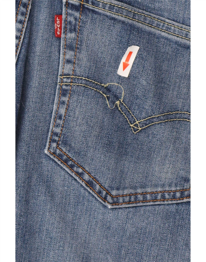 Męskie jeansy Levi's 504 Straight W36 L30 Niebieskie bawełniane