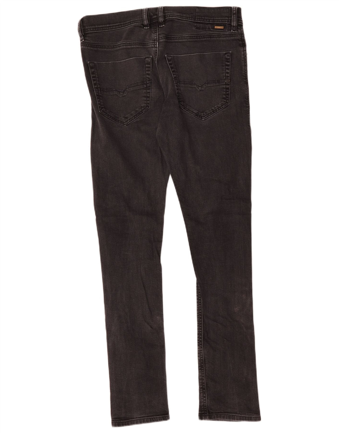 Diesel Męskie Carrot Slim Jeansy W30 L32 Czarne bawełniane