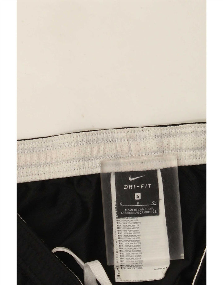Męskie spodnie dresowe Nike Dri Fit, mały, czarny poliester z blokami kolorów