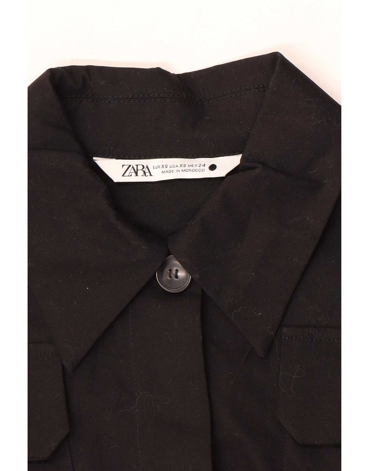 Kurtka bolerko damskie Zara UK 6 XS czarna