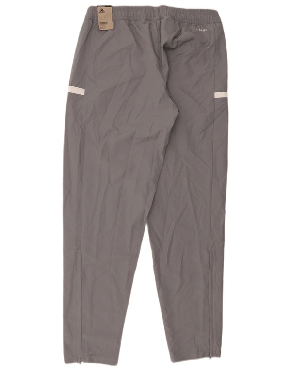 Damskie spodnie dresowe Adidas Graphic UK 12/14 Średni szary poliester