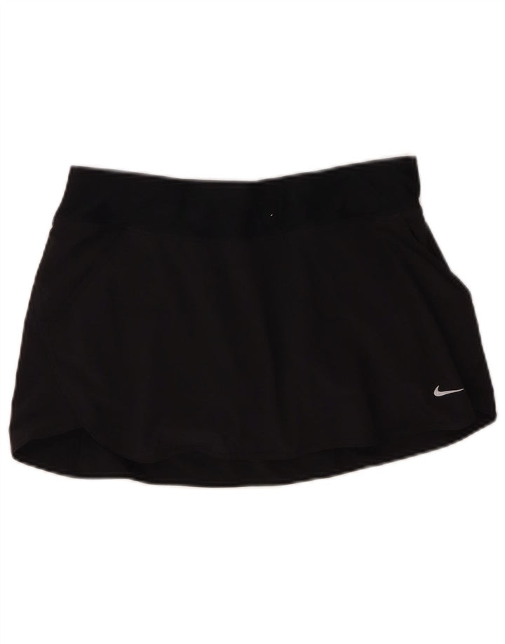 Nike Damskie Dri Fit Skort UK 14 Średni Czarny Poliester