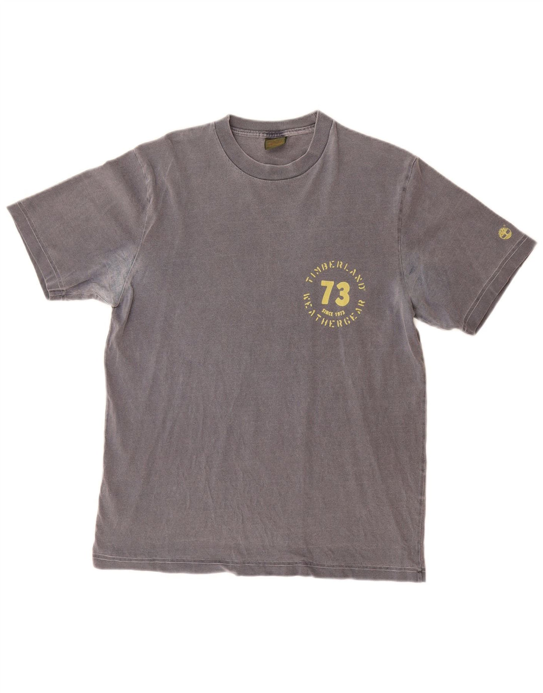 T-shirt męski Timberland, średnioszary, bawełniany