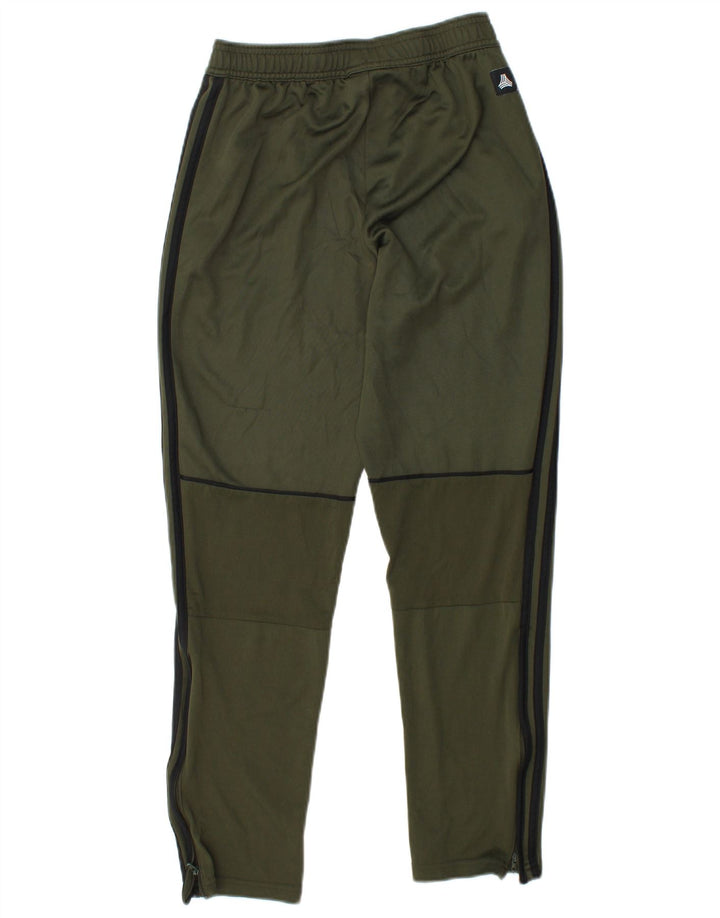 Chłopięce spodnie dresowe ADIDAS 13-14 lat, khaki, poliester