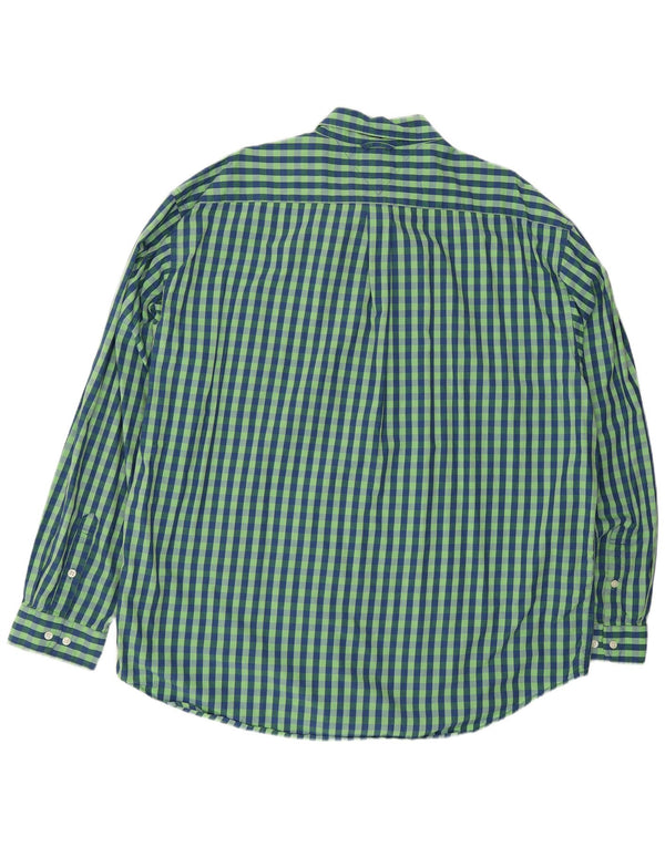 Koszula męska Tommy Hilfiger 2XL, bawełniana zielona kratka