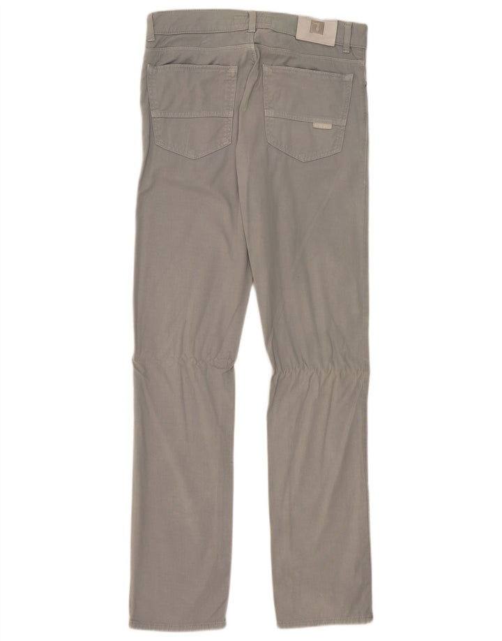 Męskie spodnie typu slim casual Trussardi W30 L34 szare