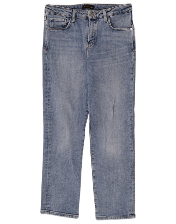 Jeansy damskie Massimo Dutti EU 38 Small W28 L27 Niebieskie