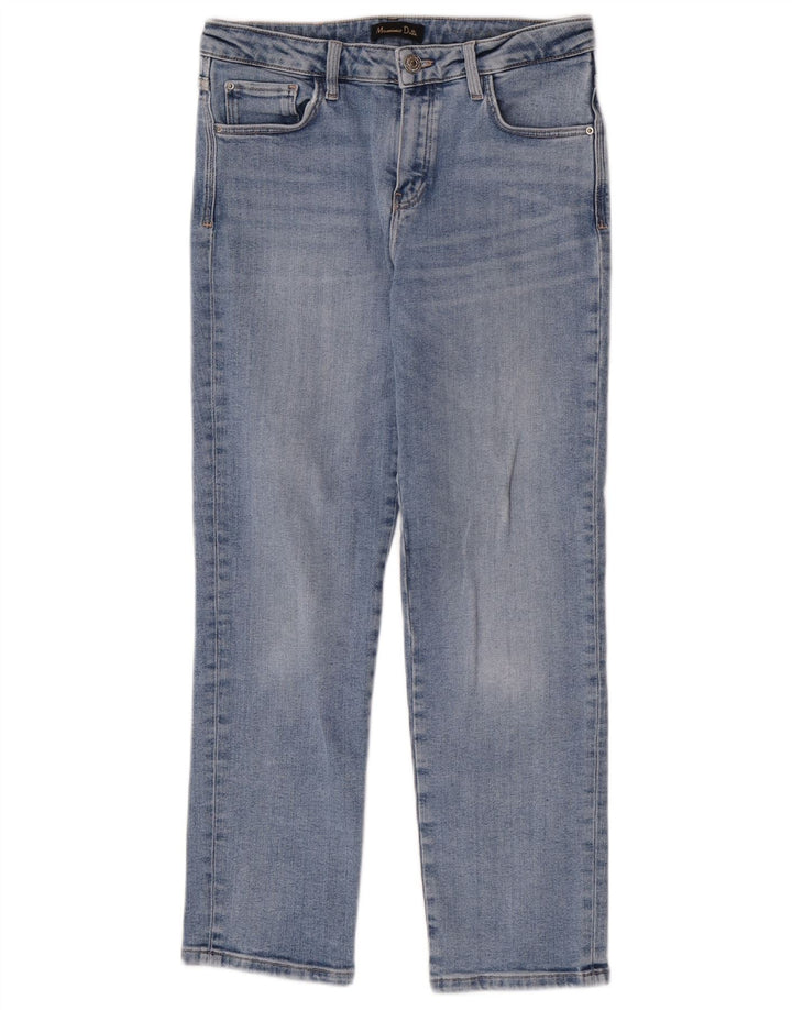 Jeansy damskie Massimo Dutti EU 38 Small W28 L27 Niebieskie