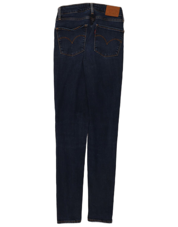 Damskie jeansy Levi's 721 z wysokim stanem W26 L30 Granatowy Lyocell