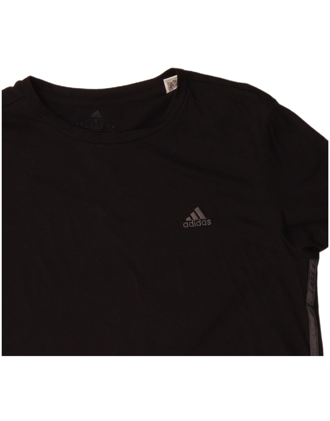 T-shirt męski ADIDAS, mały, czarny, bawełniany