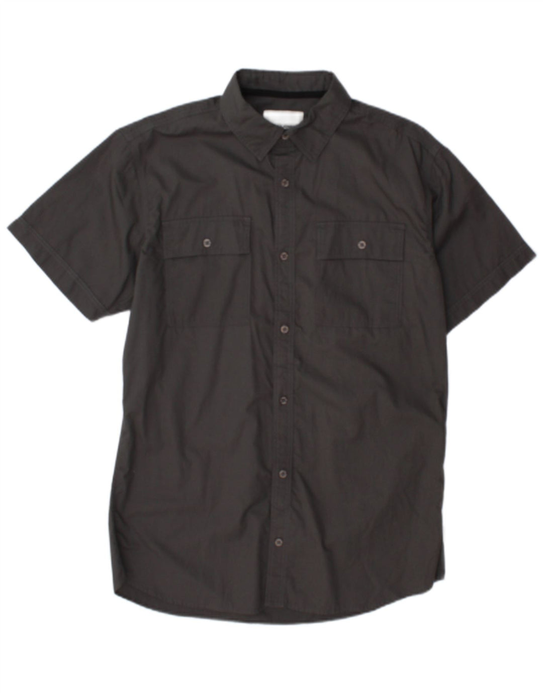 Męska koszula z krótkim rękawem Jack & Jones, duża, szara, bawełniana
