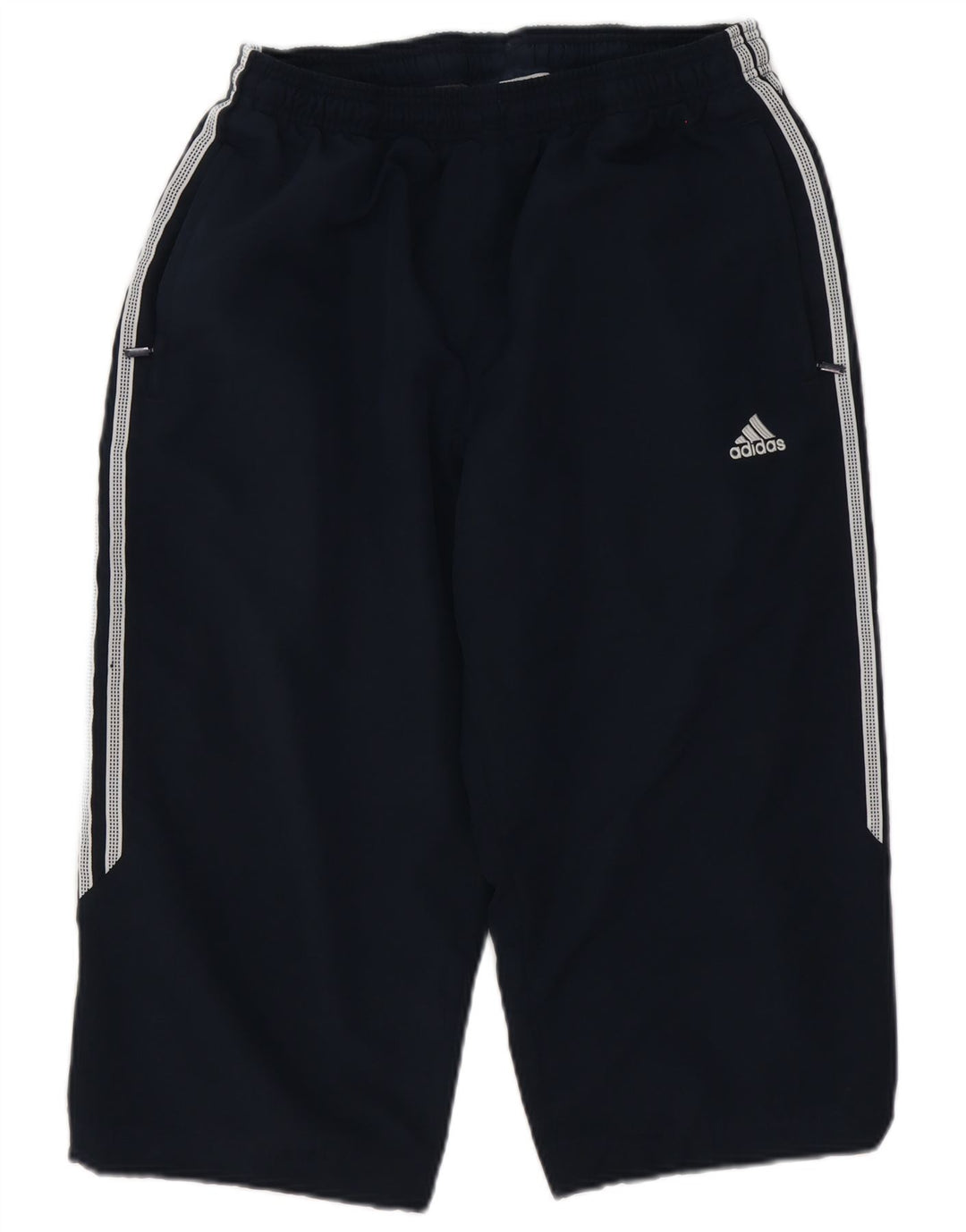 Męskie spodnie dresowe Adidas Capri, średni granatowy poliester