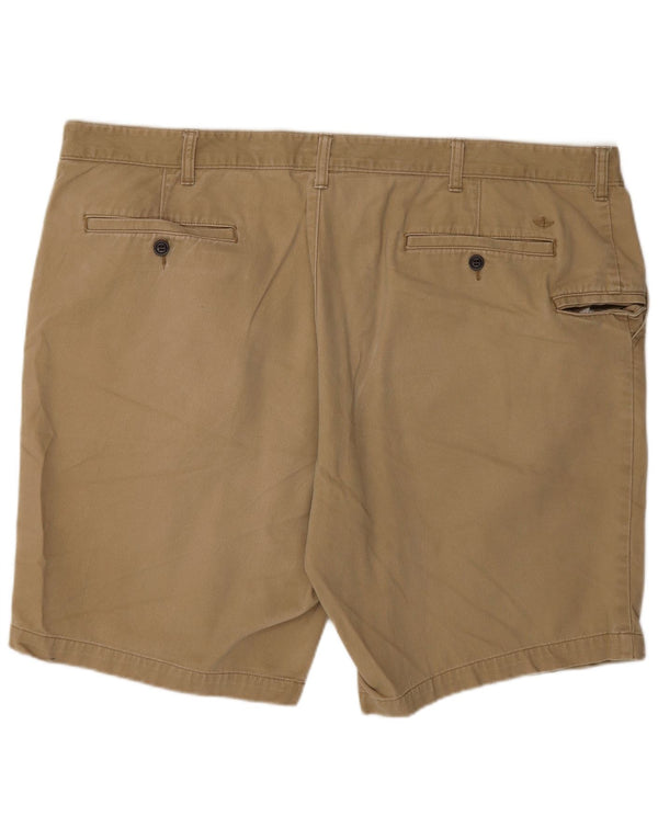Dockers Męskie spodenki cargo 2XL W44 beżowe bawełniane