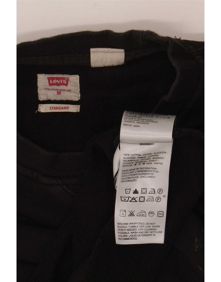 Damski sweter oversize Levi's UK 14, średni czarny