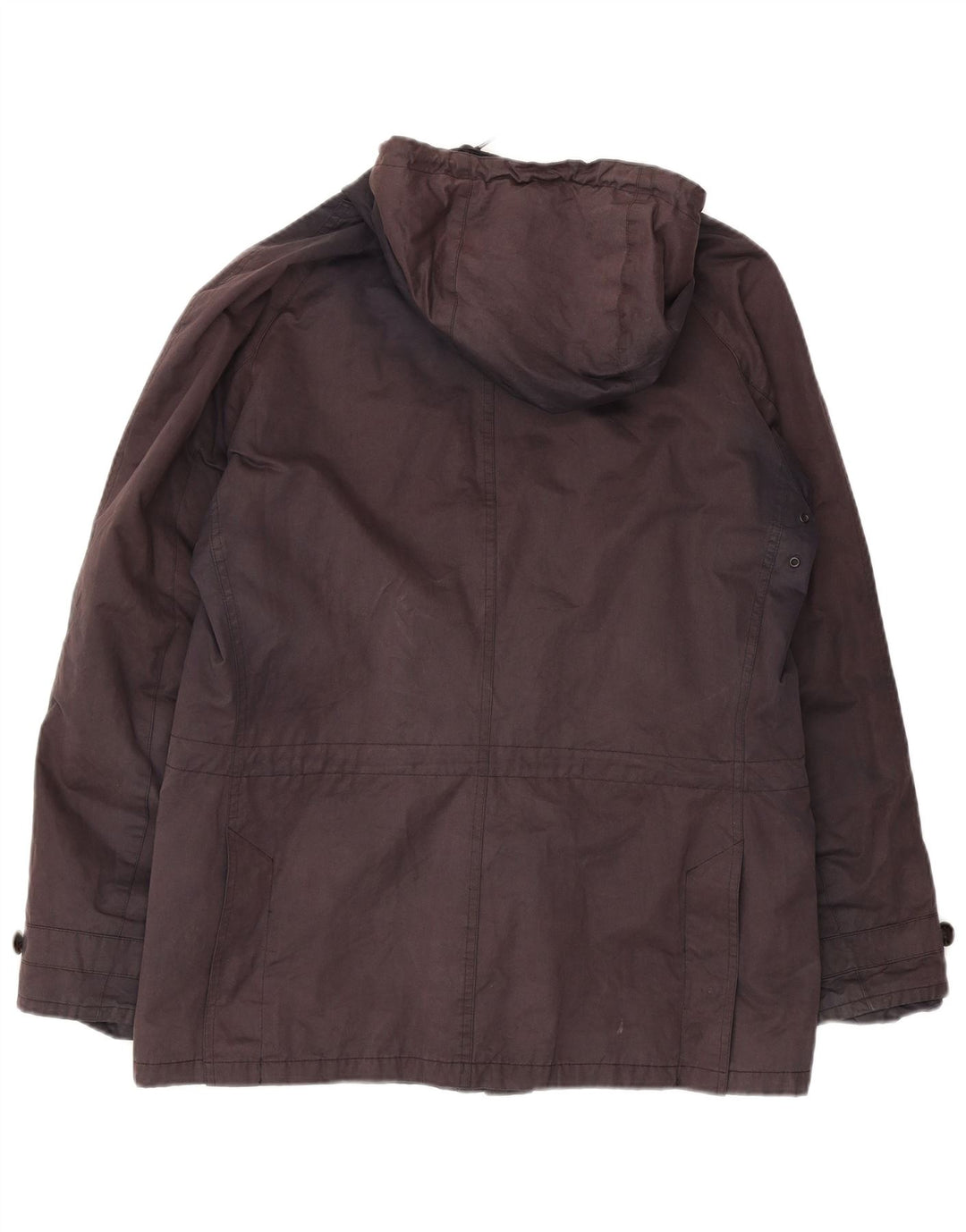 Męska wodoodporna kurtka z kapturem Barbour UK 38 Średni granatowy, bawełniany