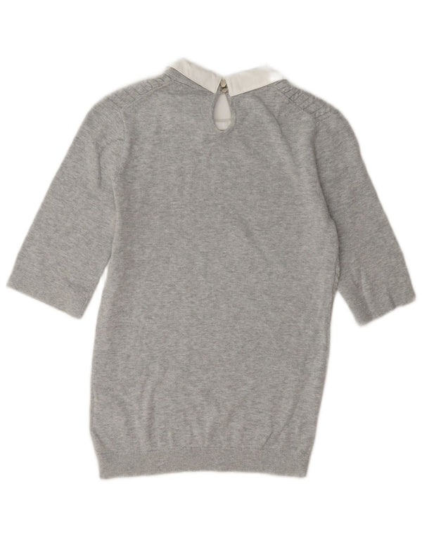 Damski sweter polo Tommy Hilfiger UK 10 Small Grey