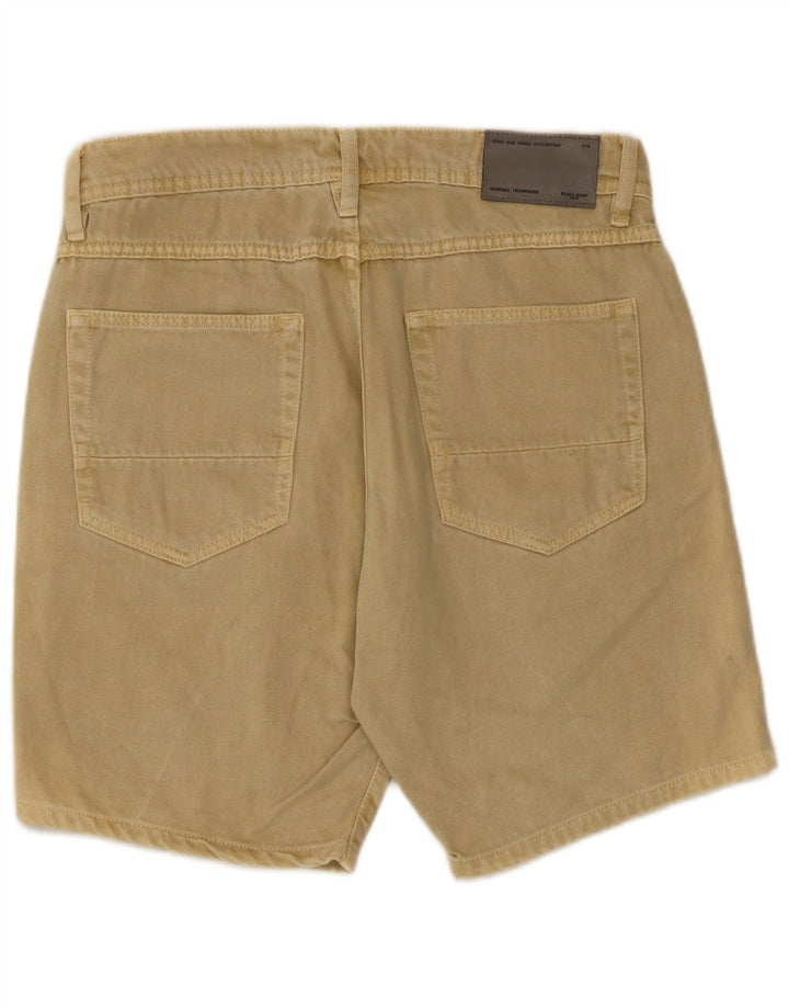 Męskie spodenki jeansowe Zara EU 40 Medium W31, beżowa bawełna