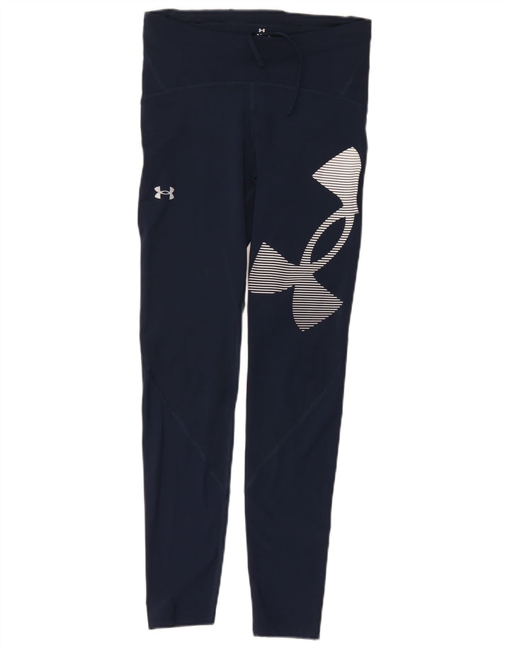 Damskie legginsy Under Armour Graphic UK 12, średni granatowy poliester