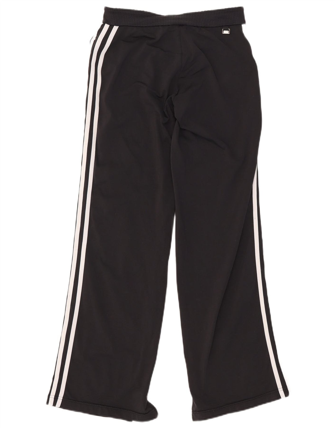 Damskie spodnie dresowe Adidas UK 10 Small, czarne, poliamidowe
