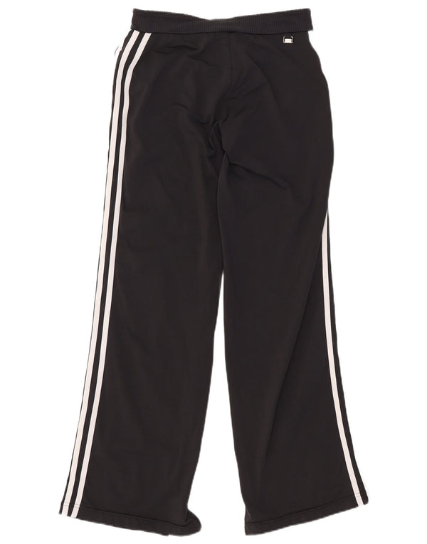 Damskie spodnie dresowe Adidas UK 10 Small, czarne, poliamidowe