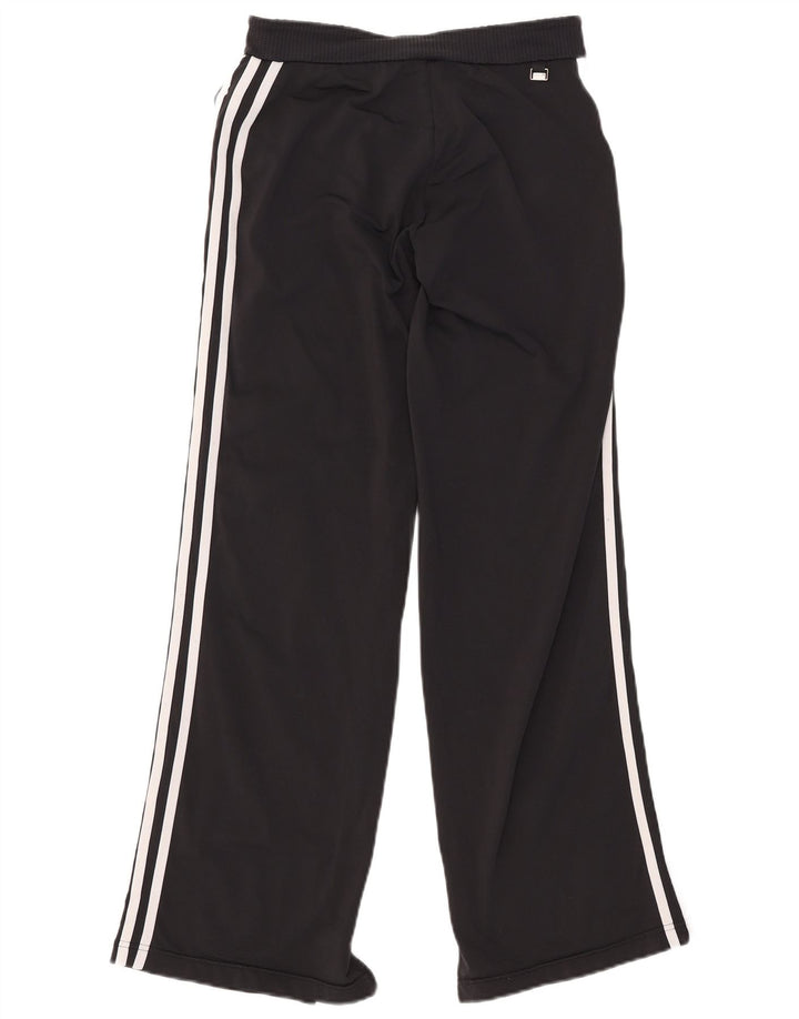 Damskie spodnie dresowe Adidas UK 10 Small, czarne, poliamidowe