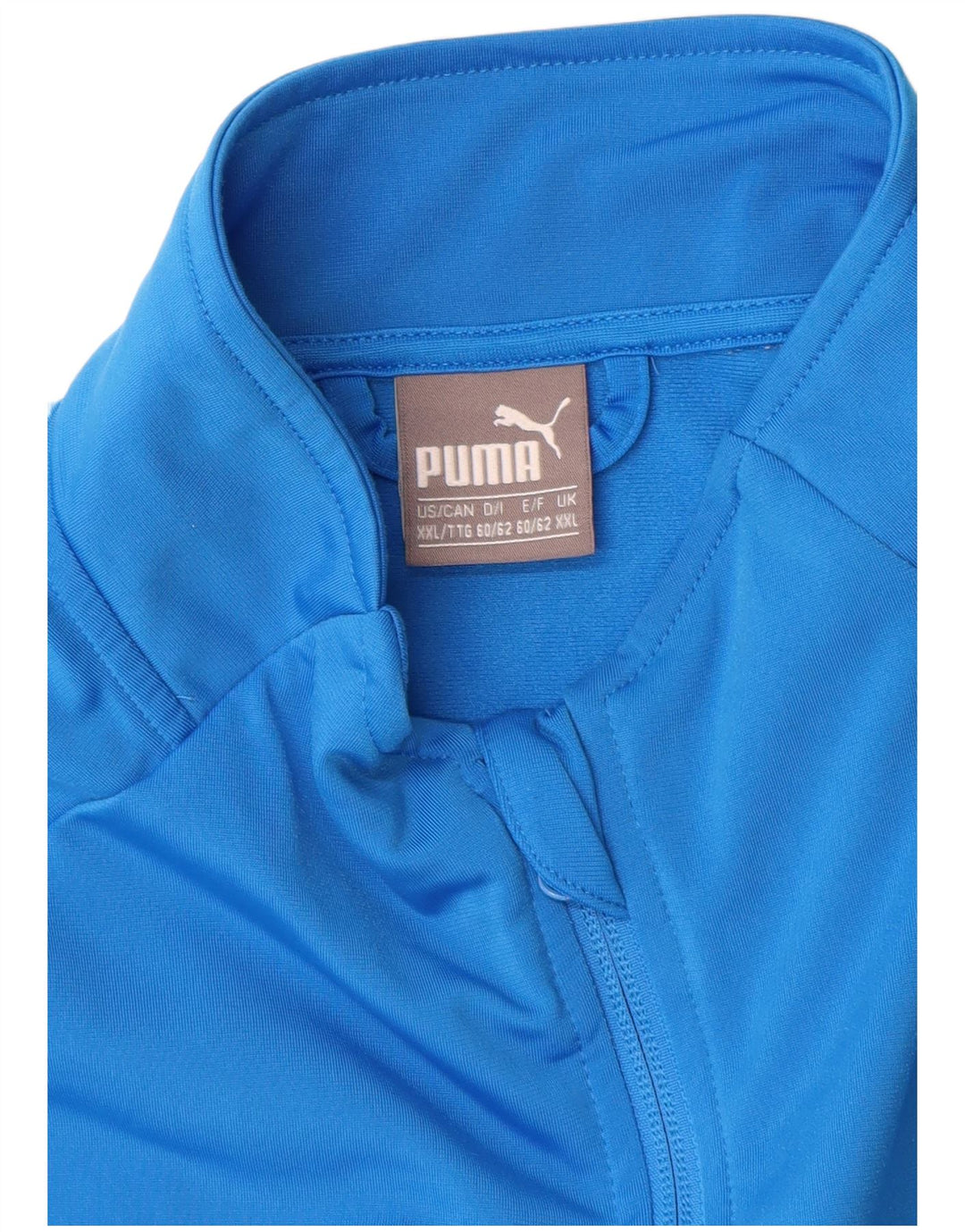 Męska kurtka dresowa Puma 2XL Niebieski poliester
