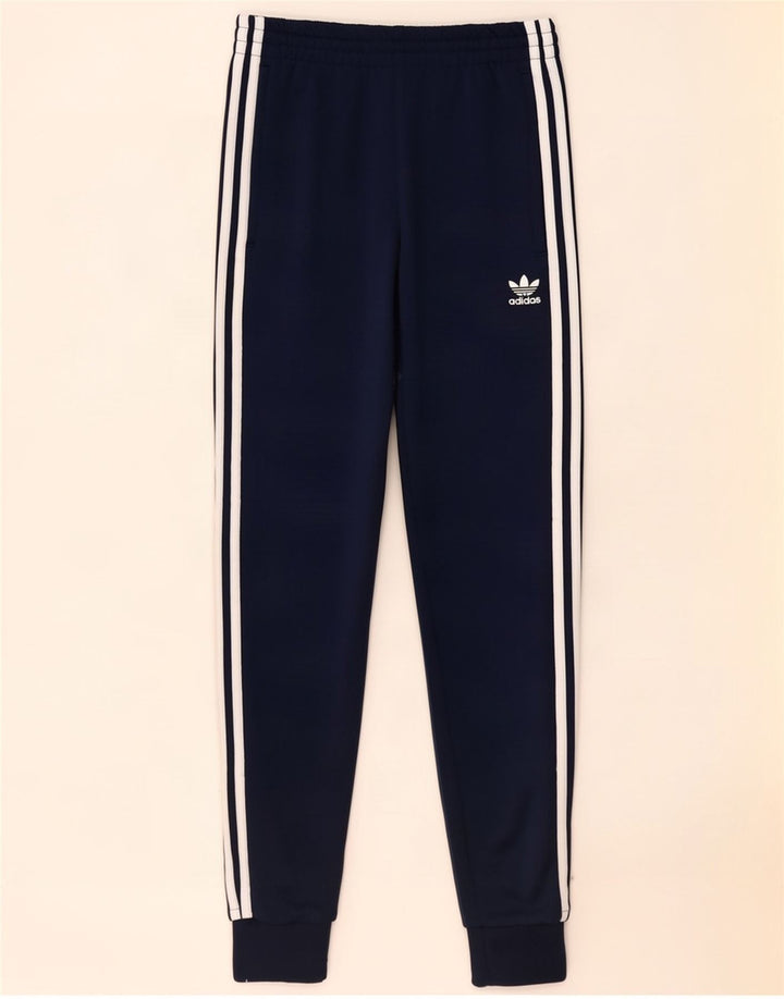 Adidas Męskie spodnie dresowe Joggers XS Granatowy poliester