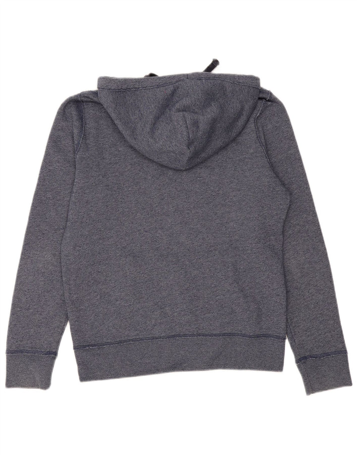 HOLLISTER Męski sweter z kapturem, mały, granatowy