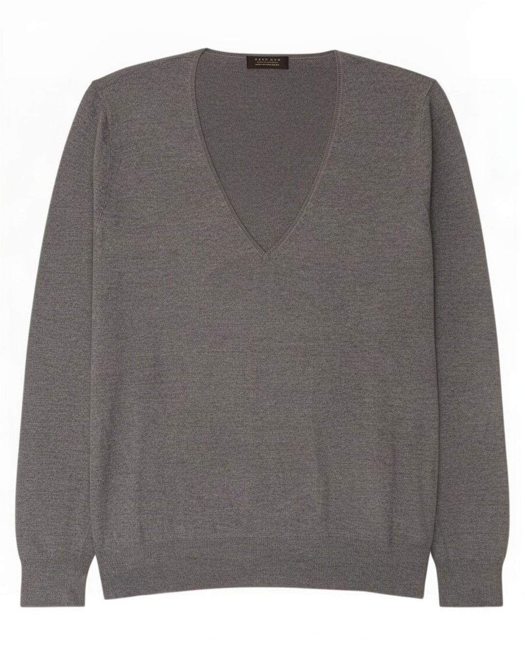 Męski sweter Zara z dekoltem w kształcie litery V, XL, szary