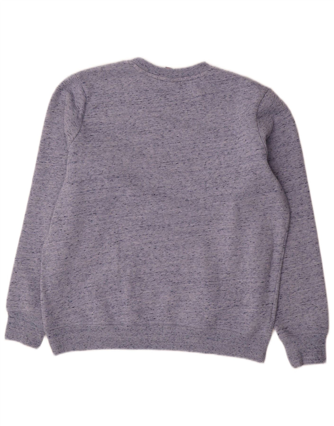 Damski sweter oversize Superdry UK 12, średni niebieski nakrapiany