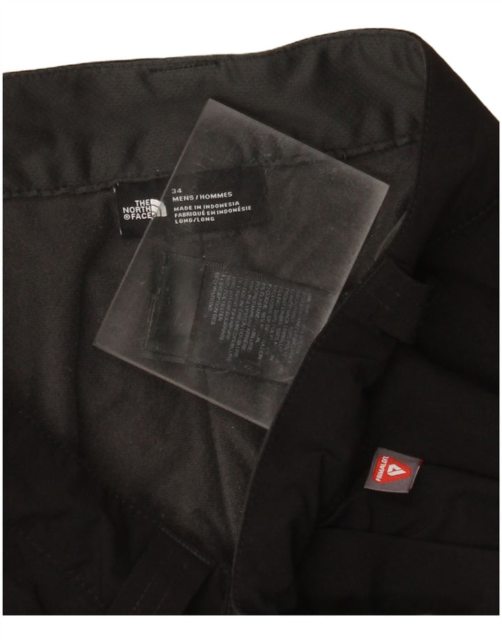 Męskie proste spodnie cargo THE NORTH FACE W34 L32 Czarny poliester