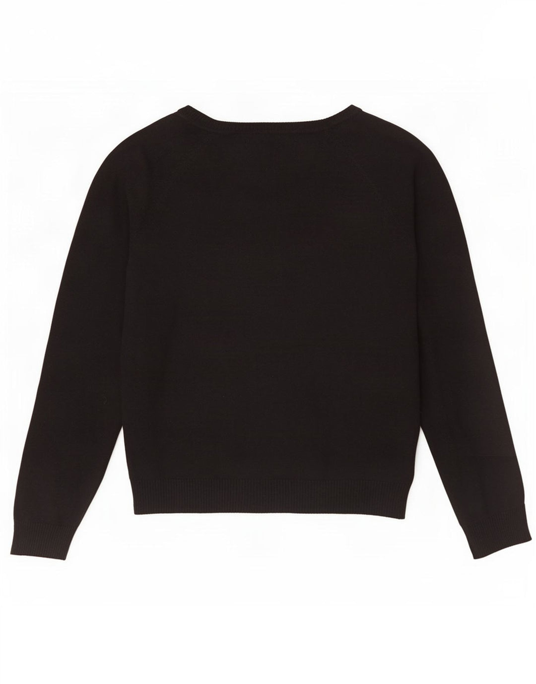 Sweter damski Zara UK 12, średni czarny, bawełniany