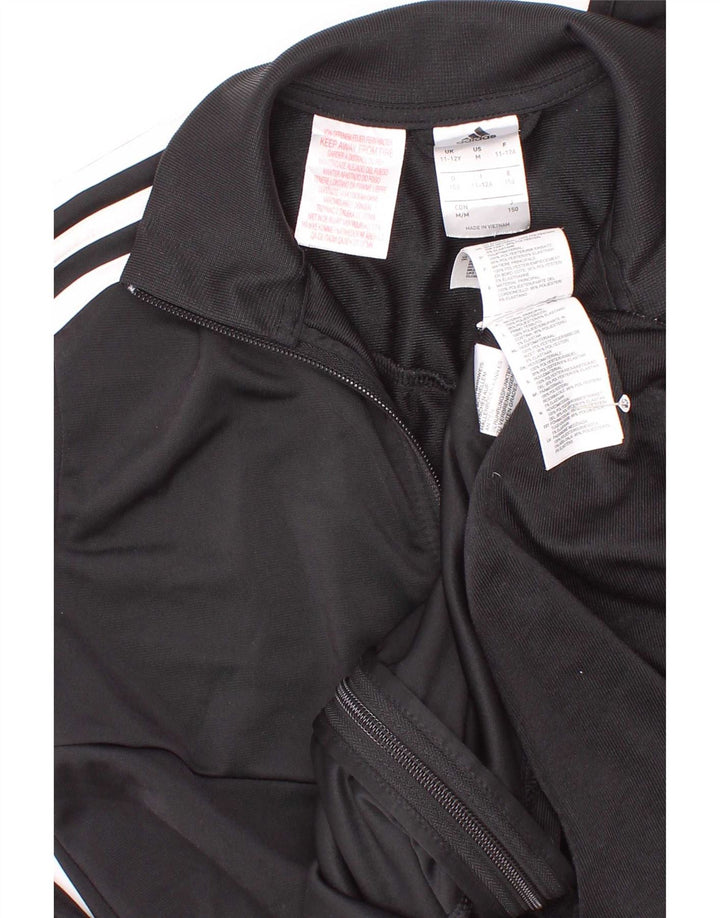 Chłopięca bluza dresowa Adidas 11-12 lat, czarna, poliester
