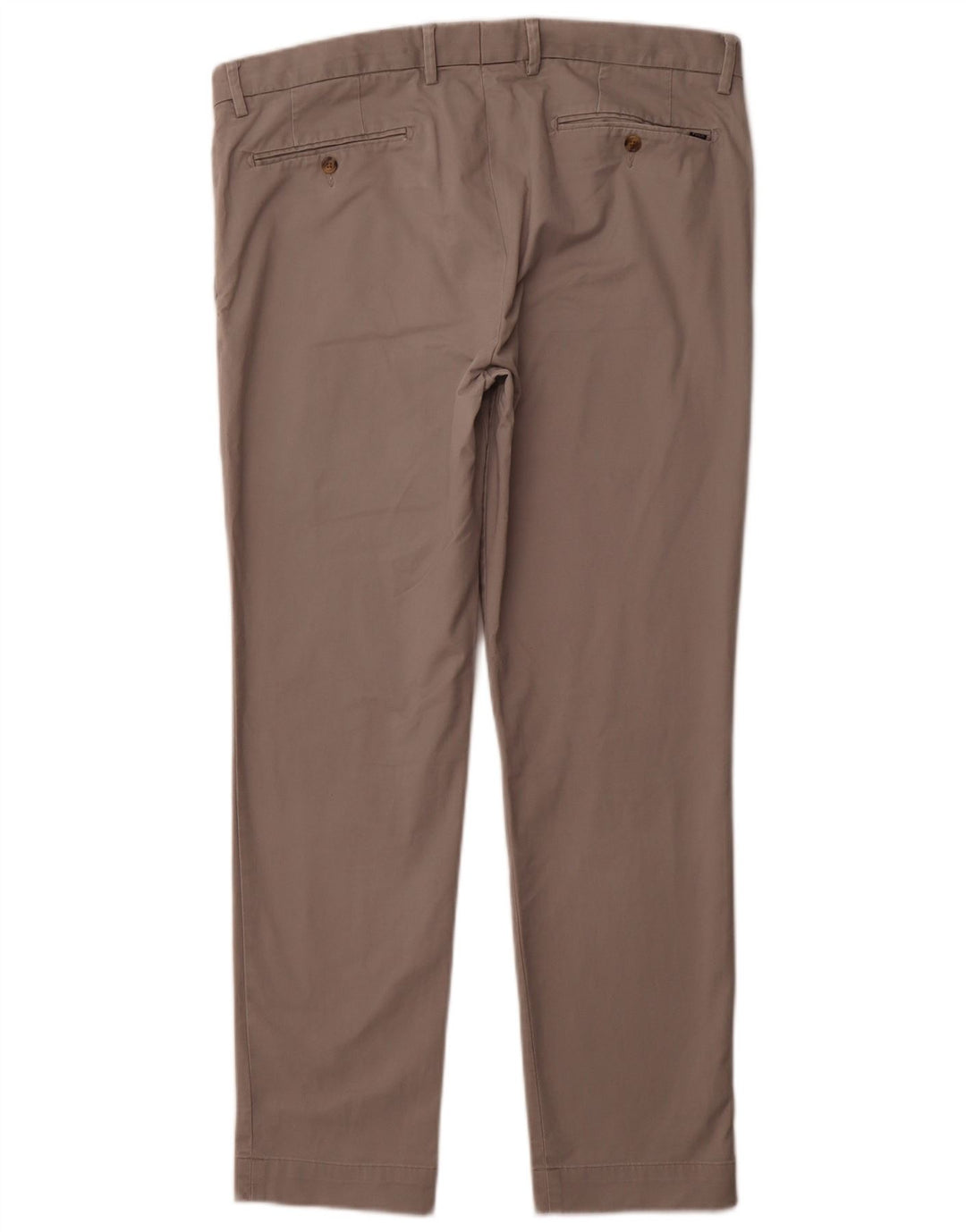 POLO RALPH LAUREN Męskie spodnie garniturowe slim fit W36 L30 Szara bawełna