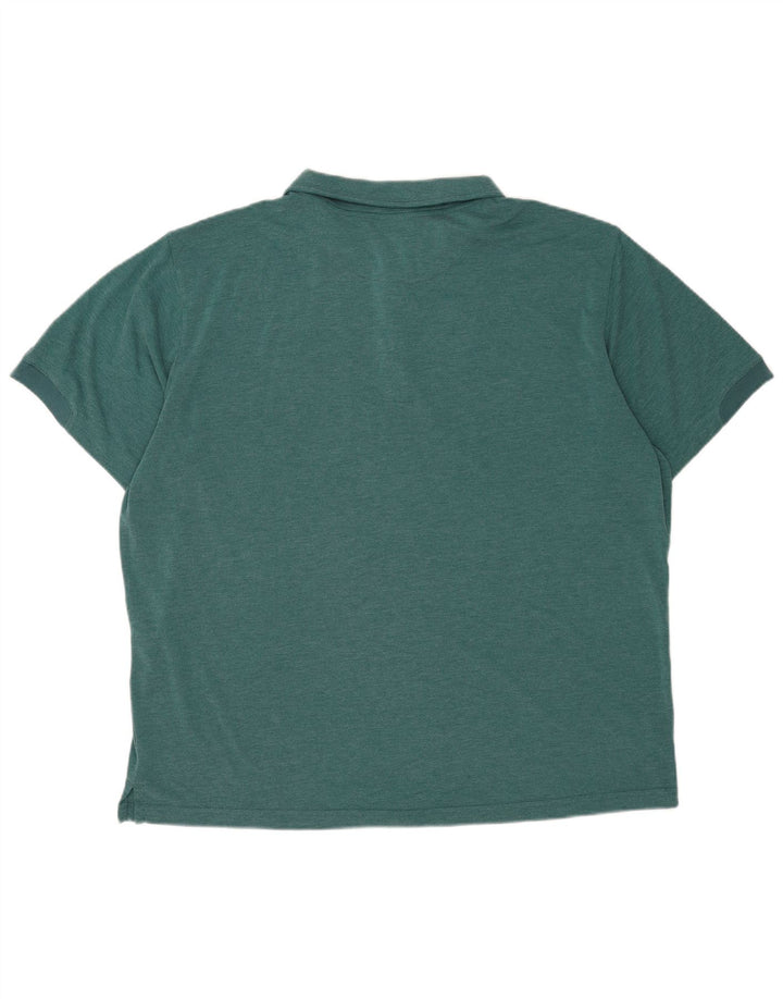 Męska koszulka polo Columbia 2XL Zielony poliester